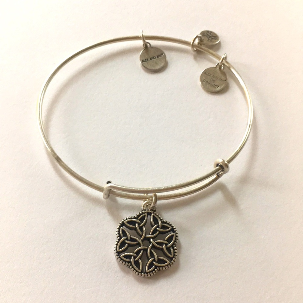 Alex and Ani endless knot bracelet